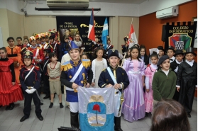 Acto en conmemoración al Gral. José de San Martín - Nivel Primario del turno mañana